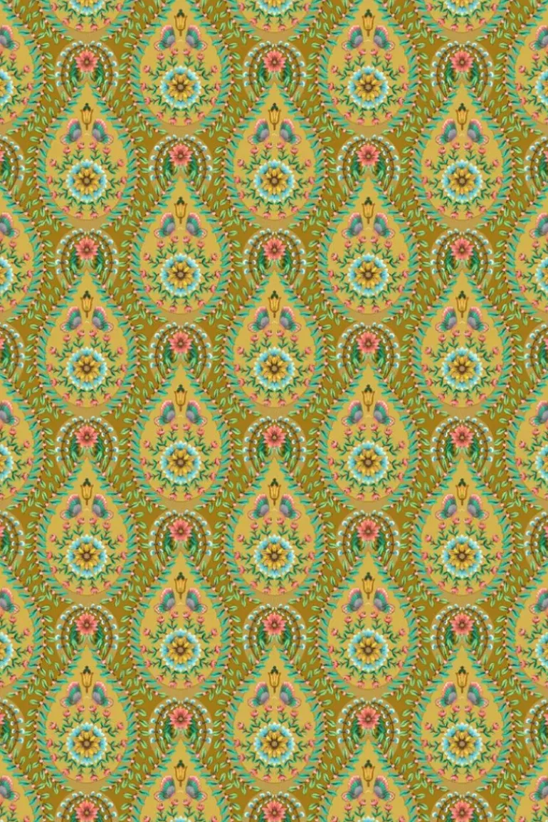 Pip Studio Raindrops Vliestapete /Ocre