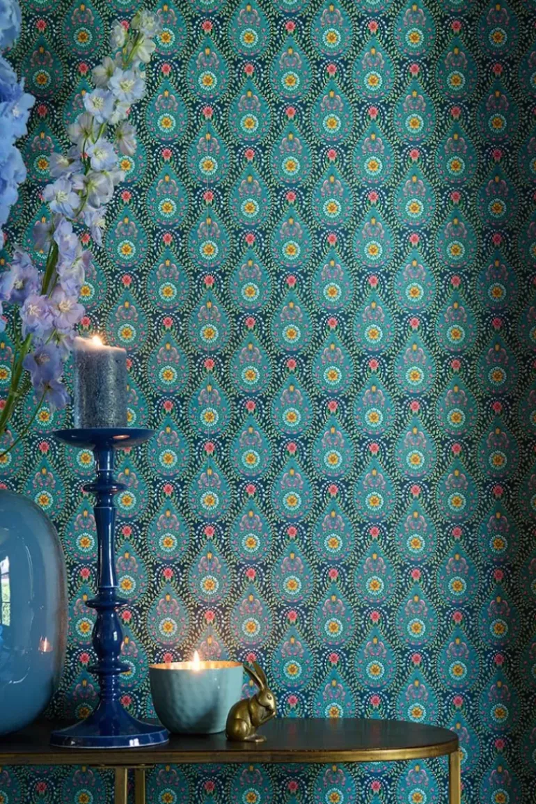 Pip Studio Raindrops Vliestapete Dunkel