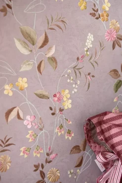 Pip Studio Tokyo Blossom Vliestapete Rosa Mauve