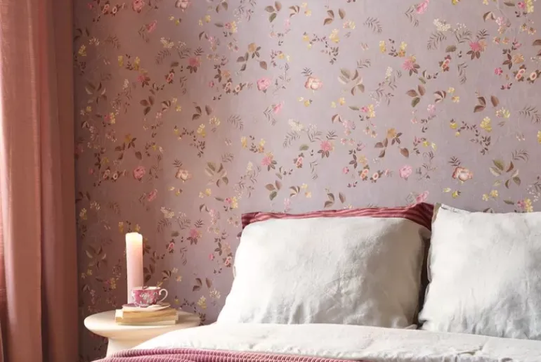 Pip Studio Tokyo Blossom Vliestapete Rosa Mauve