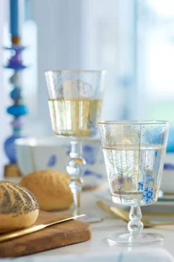Royal Golden Dots Wasserglas Niedrig