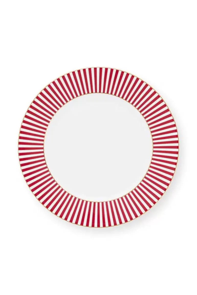 Royal Stripes Gebäckteller Dunkel 17Cm