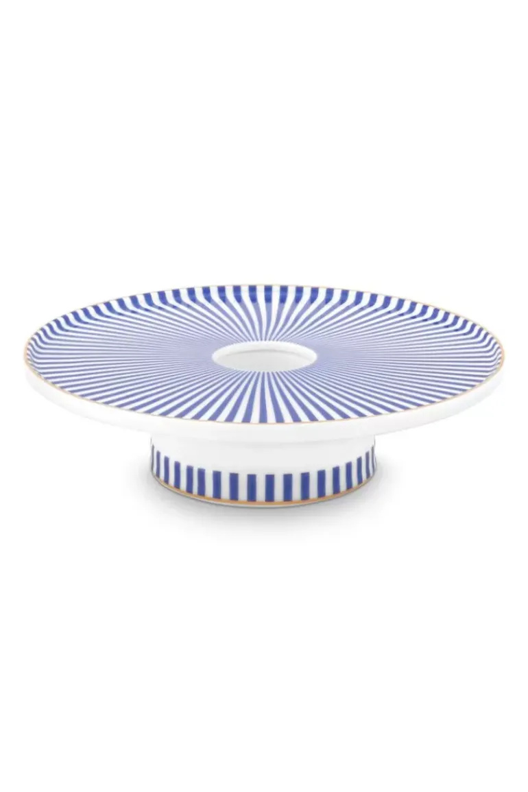 Royal Stripes Kerze Schale 13 Cm