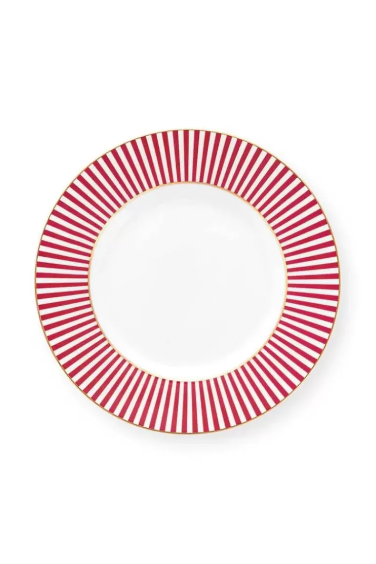 Royal Stripes Petit Four Dunkelrosa 12Cm