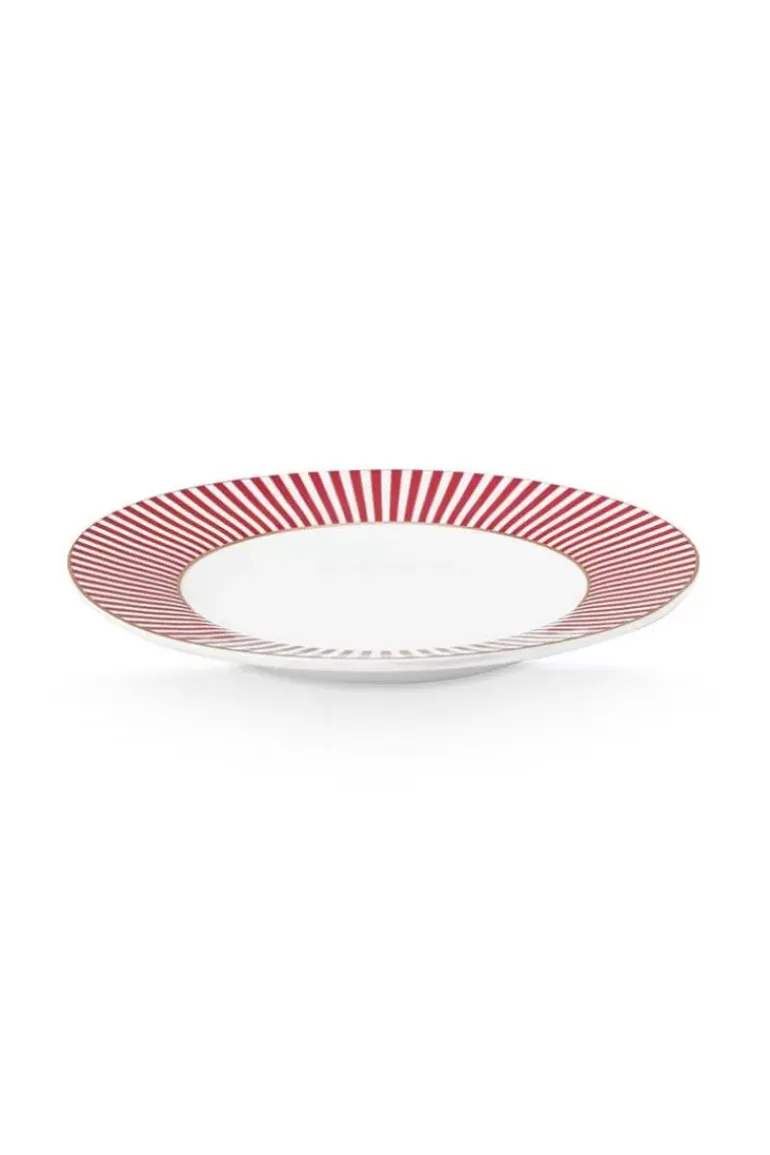 Royal Stripes Petit Four Dunkelrosa 12Cm