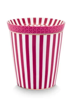 Royal Stripes Tasse & Teebeutelablage Dunkel