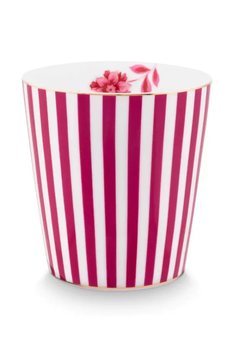Royal Stripes Tasse & Teebeutelablage Dunkel