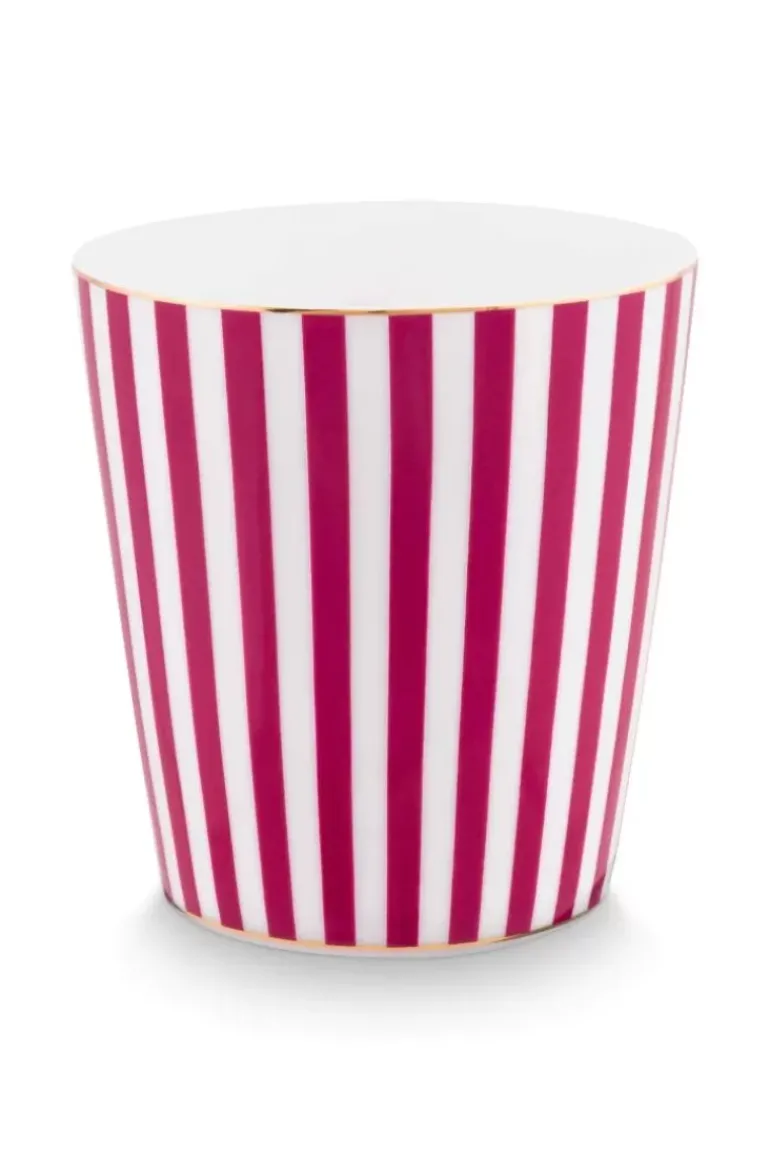 Royal Stripes Tasse & Teebeutelablage Dunkel