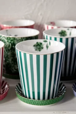 Royal Stripes Tasse & Teebeutelablage