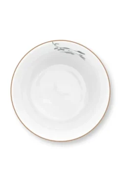 Royal Stripes Tasse Blumen & Teebeutelablage