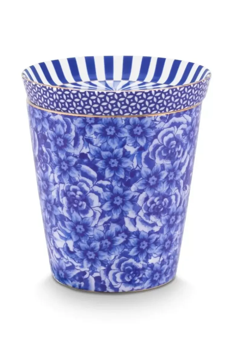 Royal Stripes Tasse Blumen & Teebeutelablage