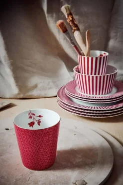 Royal Stripes Tasse Fliesen Dunkel