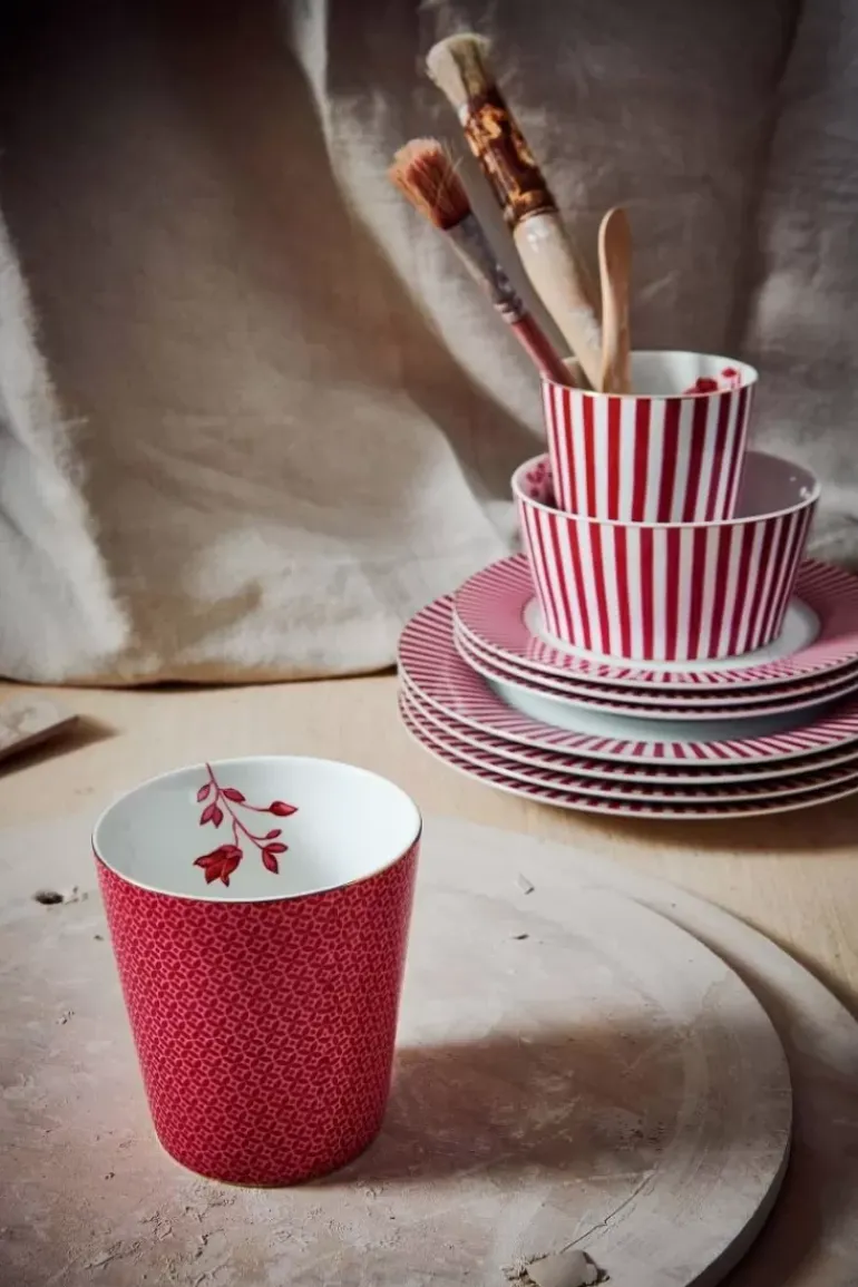 Royal Stripes Tasse Fliesen Dunkel