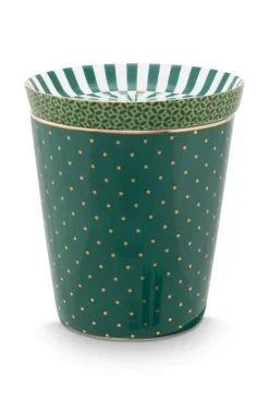 Royal Stripes Tasse Punkte & Teebeutelablage Grun