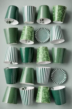 Royal Stripes Tasse Punkte & Teebeutelablage Grun