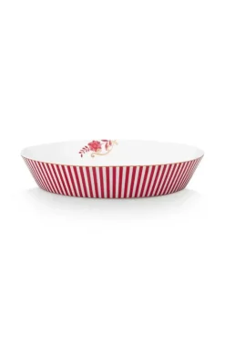 Royal Stripes Tiefer Teller Dunkelrosa 21.5Cm