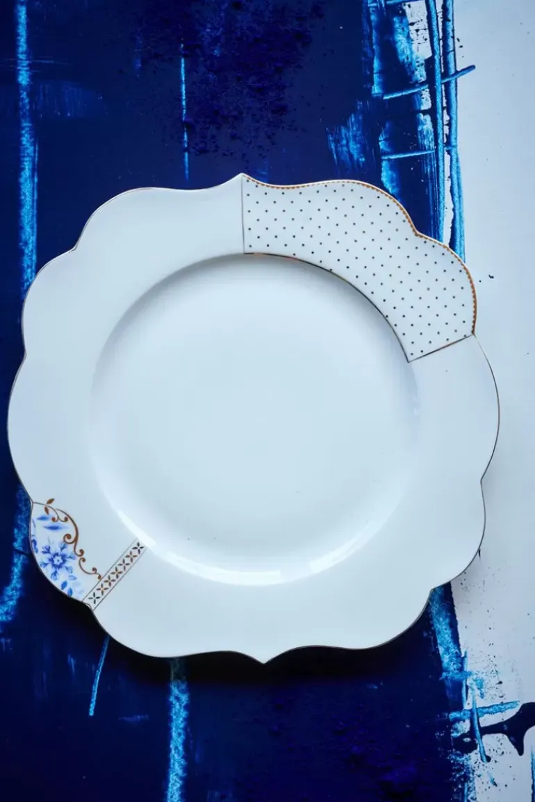 Royal White Essteller Golden Dots 28 Cm