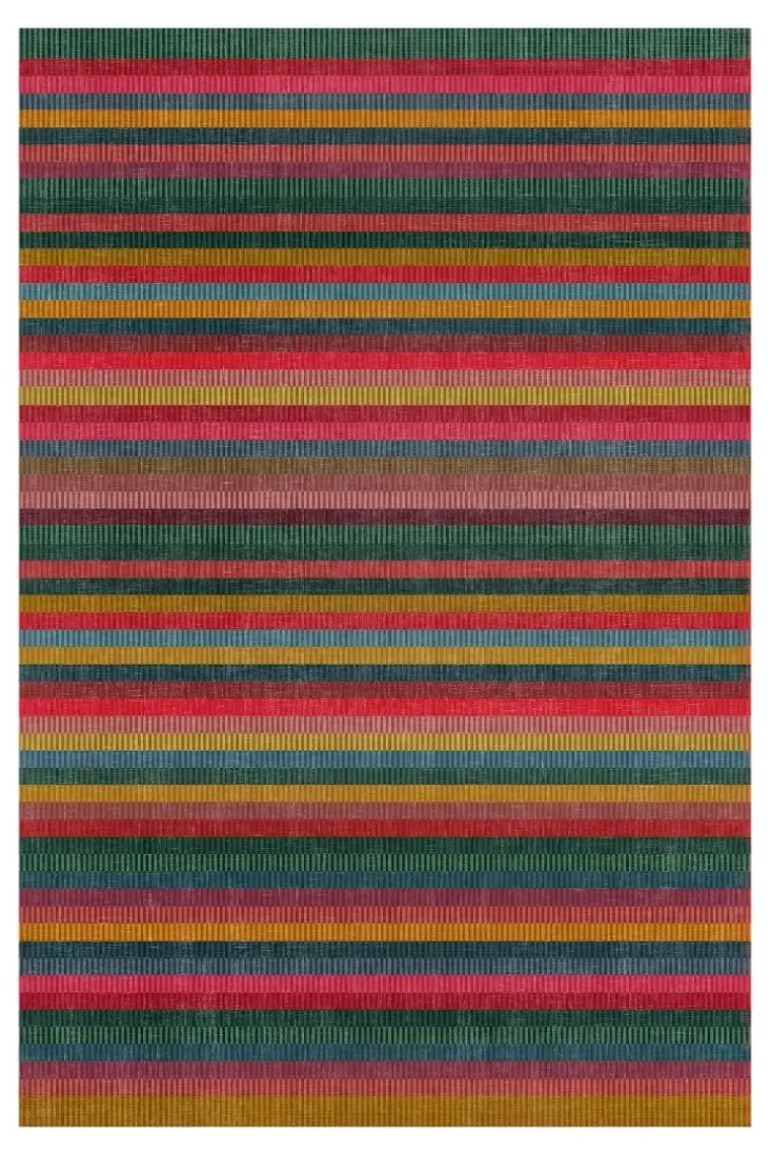 Teppich Jacquard Stripes By Pip Multi
