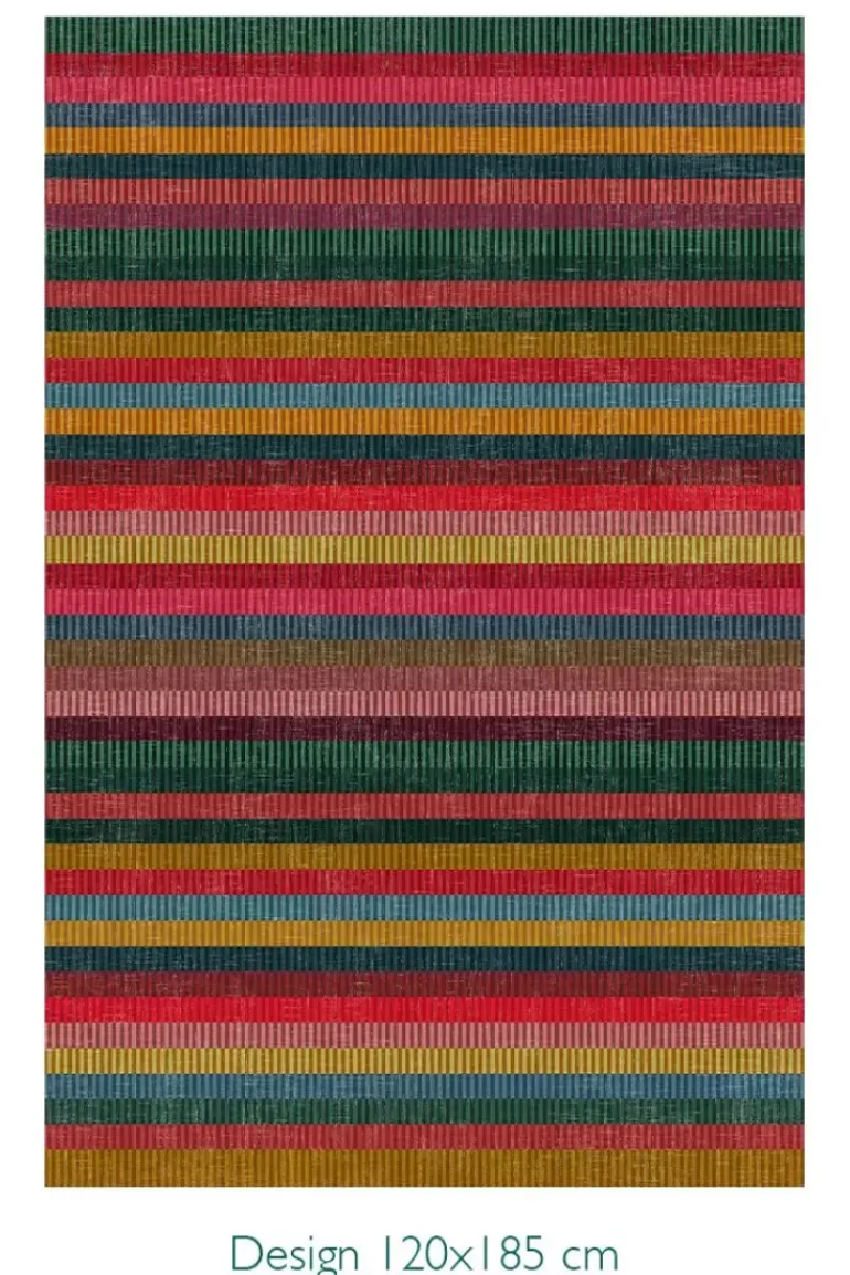 Teppich Jacquard Stripes By Pip Multi