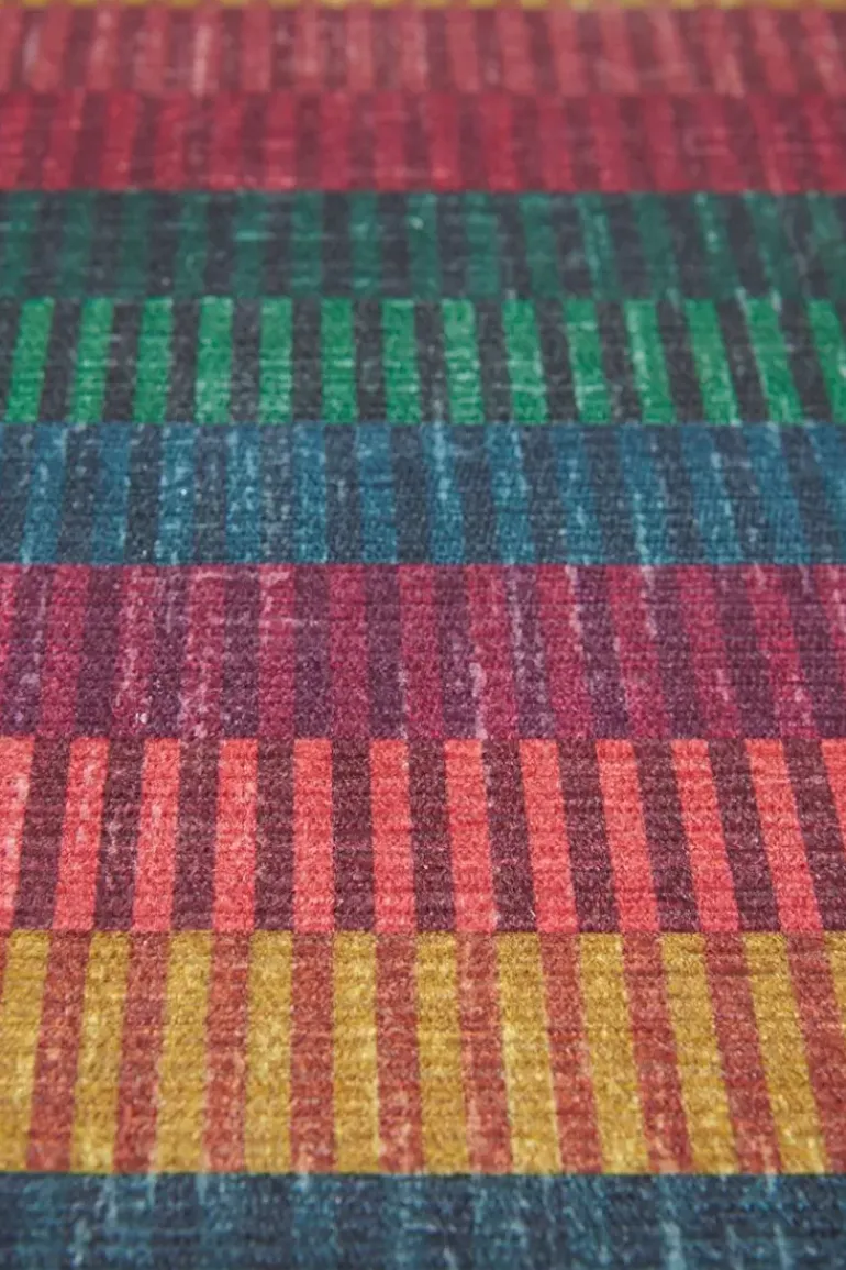 Teppichlaufer Jacquard Stripes By Pip Multi