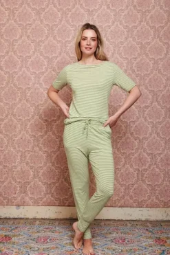 Top Kurze Armel Little Sumo Stripe Hell