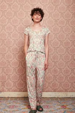 Top Kurze Armel Primavera Weis