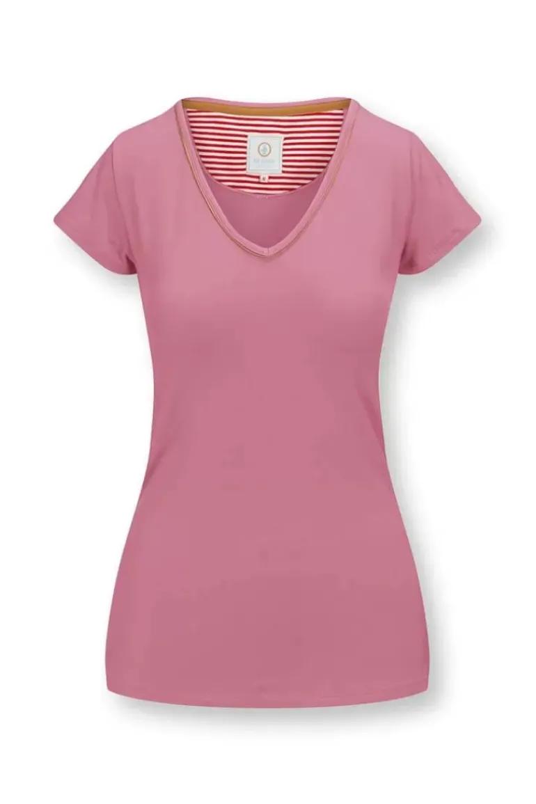 Top Kurze Armel Solid