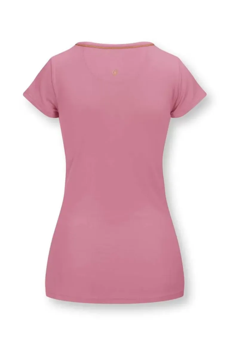 Top Kurze Armel Solid