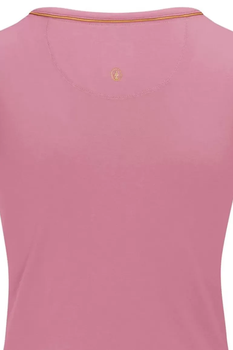 Top Kurze Armel Solid