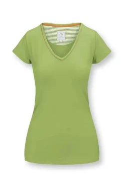 Top Kurze Armel Solid Hell