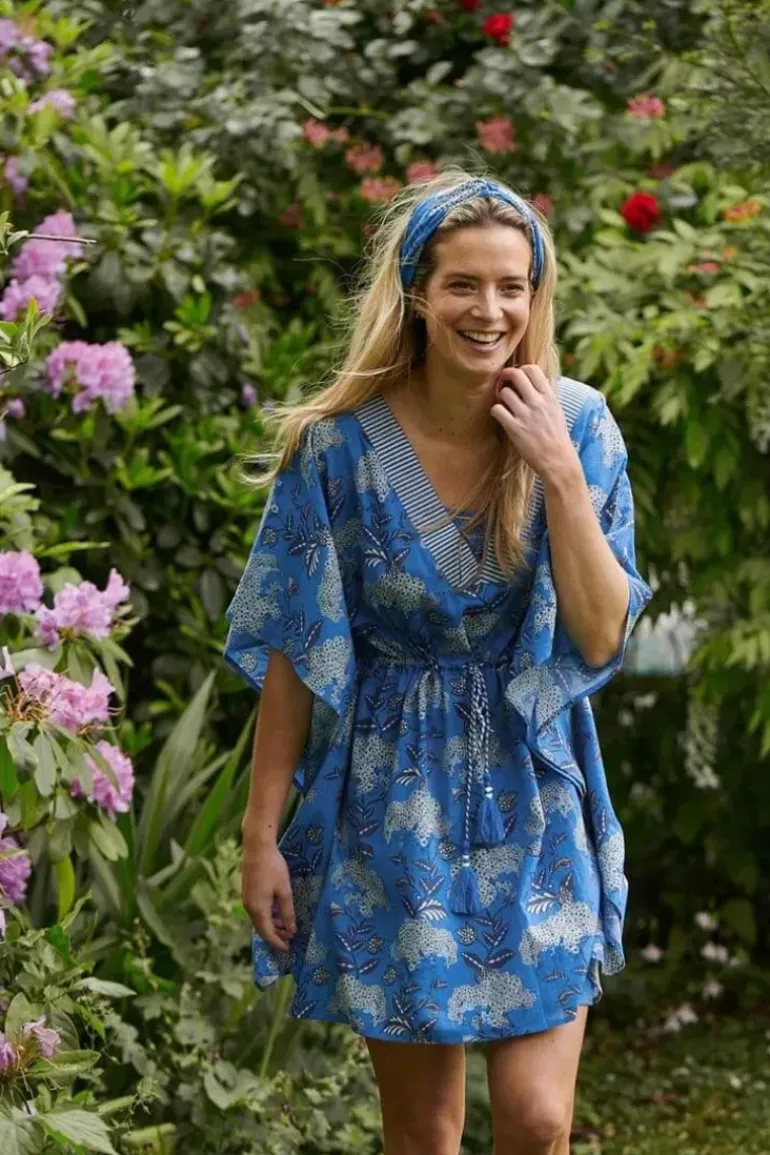 Tunic Flora Firenze Kobalt