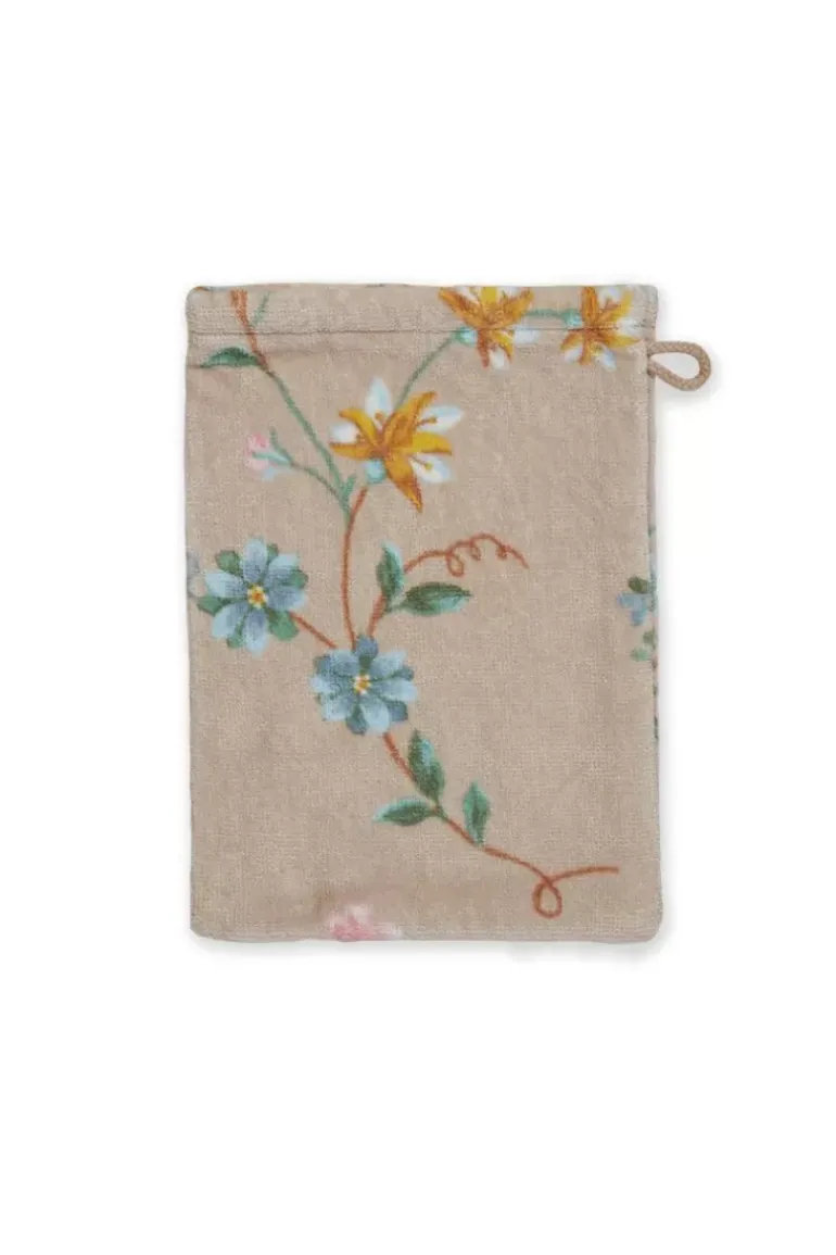 Waschlappen Set/3 Les Fleurs 16X22 Cm
