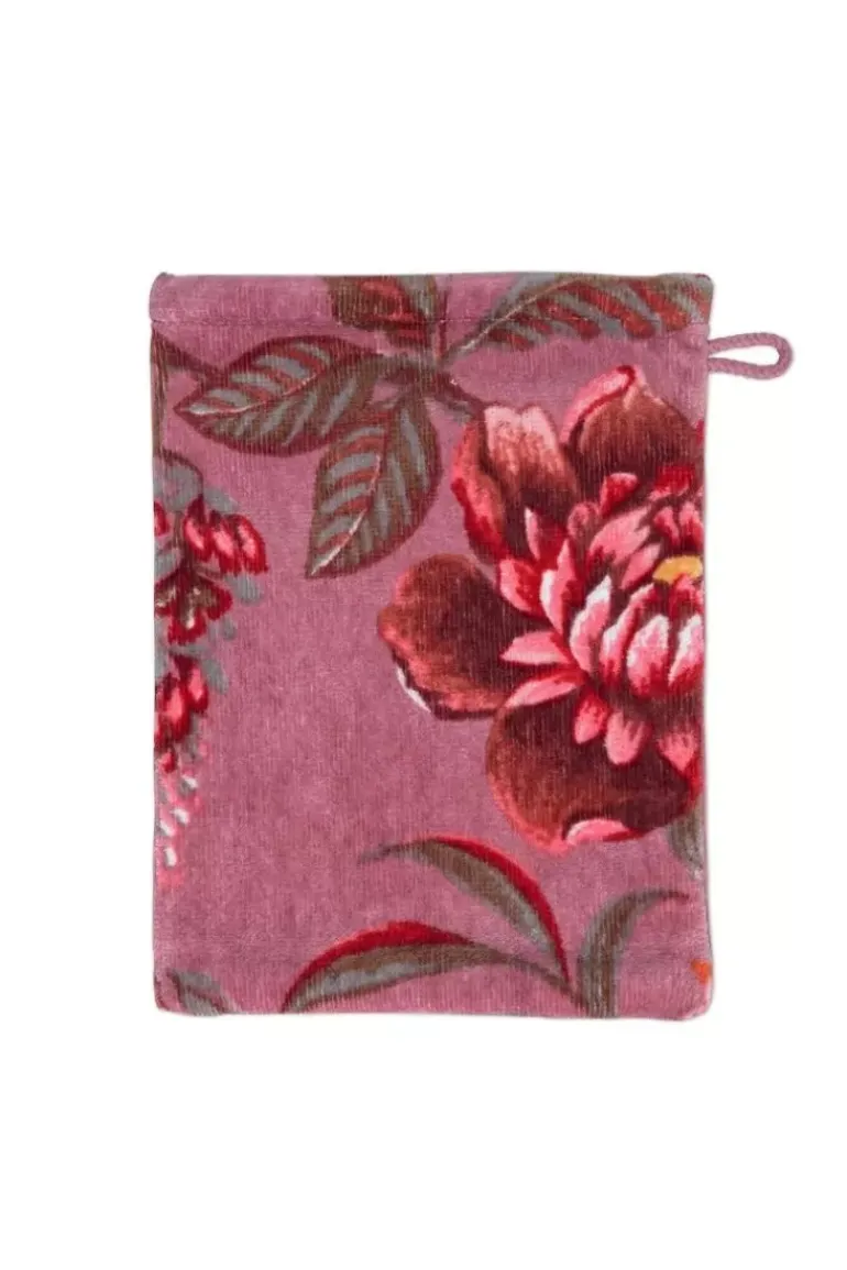 Waschlappen Set/3 Secret Garden Mauve 16X22Cm