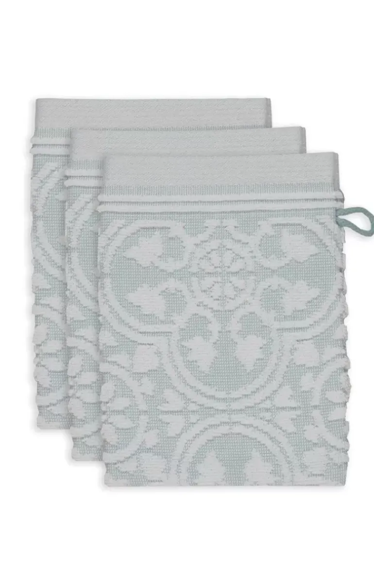 Waschlappen Set/3 Tile De Pip Hell 16X22 Cm