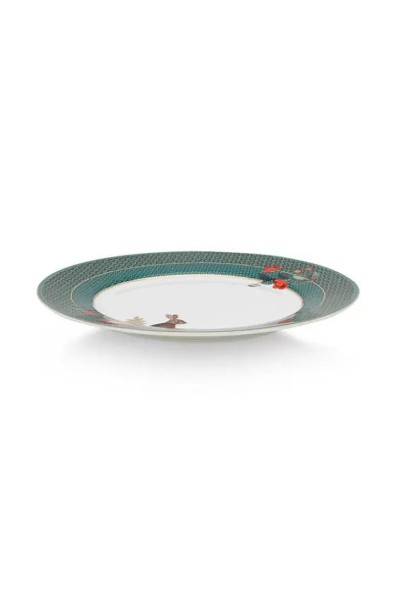 Winter Wonderland Frühstücksteller Grun 21 Cm