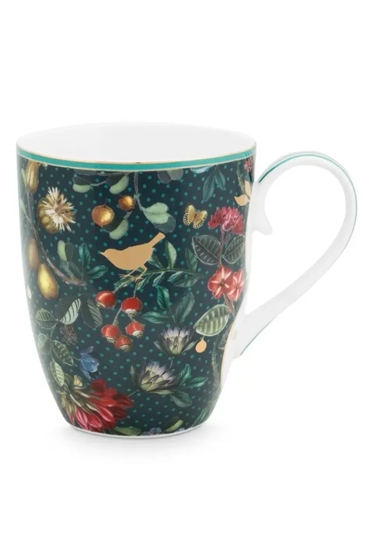Winter Wonderland Tasse Gross Dunkel