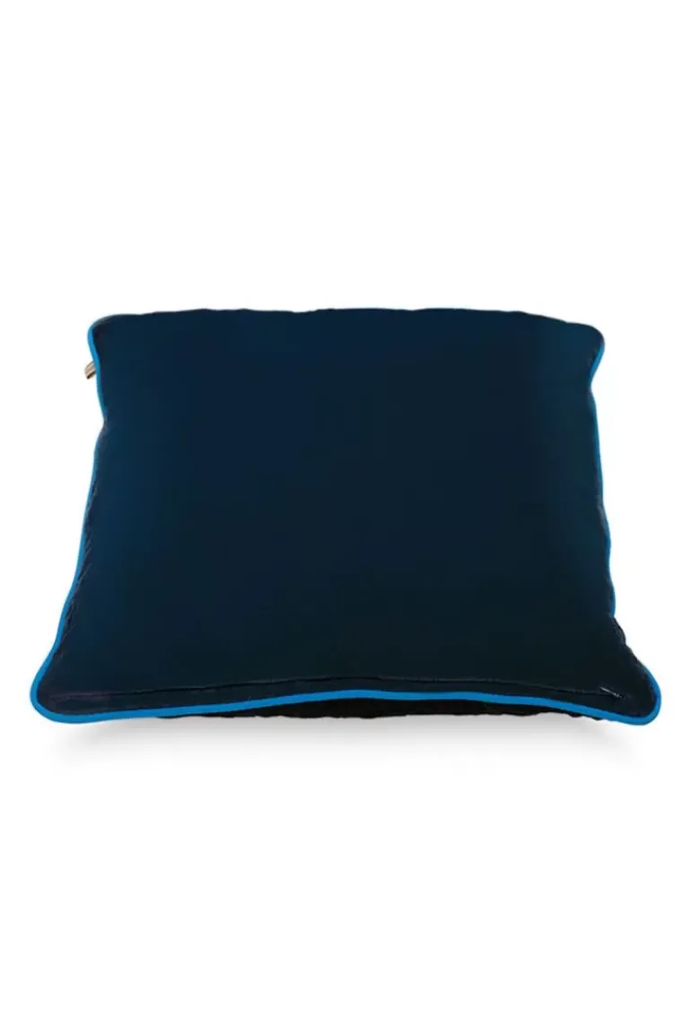 Zierkissen Quilted Dunkelblau